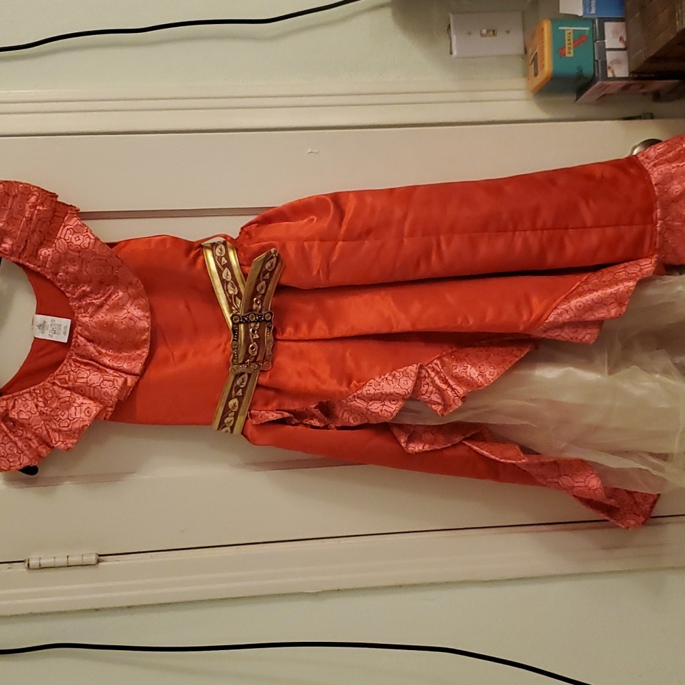 Disney Elena of Avalor costume with matching hairpiece